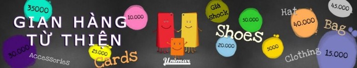 Unimar- dự án từ thiện nhằm quyên góp quần áo, phụ kiện cũ