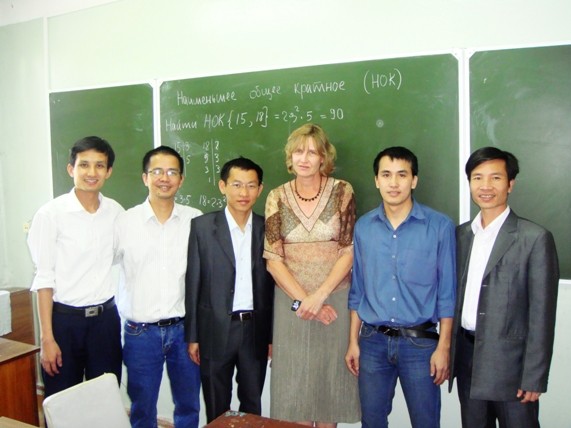 Nhóm NCS Việt Nam tại Nga