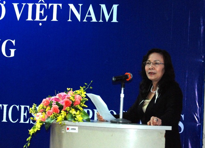 Thứ trưởng Nguyễn Thị Nghĩa phát biểu khai mạc Hội thảo (Ảnh: Quyên Quyên)
