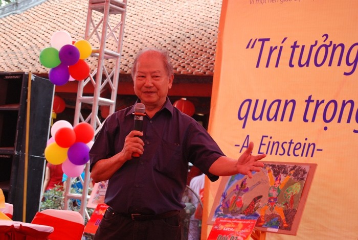 Nhà giáo Phạm Toàn, người sáng lập và lãnh đạo nhóm Cánh Buồm