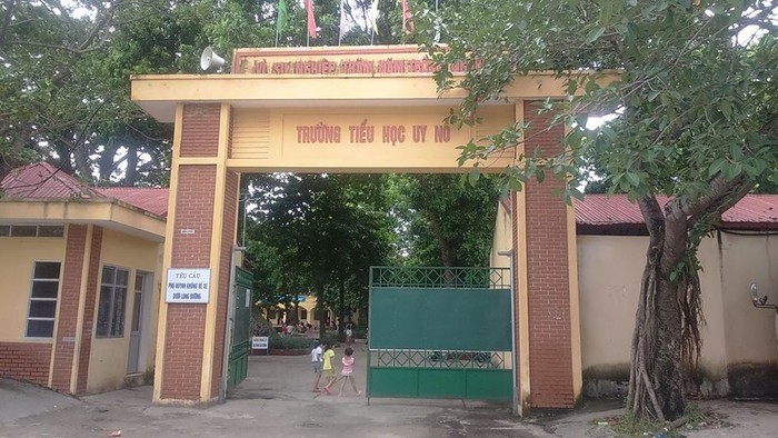 Trường tiểu học Uy Nỗ (Ảnh Trần Phương).