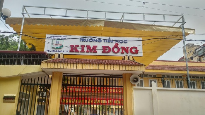 Trường tiểu học Kim Đồng (Ảnh: LC)