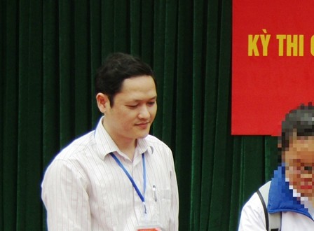 Ông Vũ Trọng Lương, nguyên Phó phòng Khảo thí và Quản lý chất lượng của Sở Giáo dục Đào tạo Hà Giang từng là giáo viên có năng lực. (Ảnh: SGDT Hà Giang)