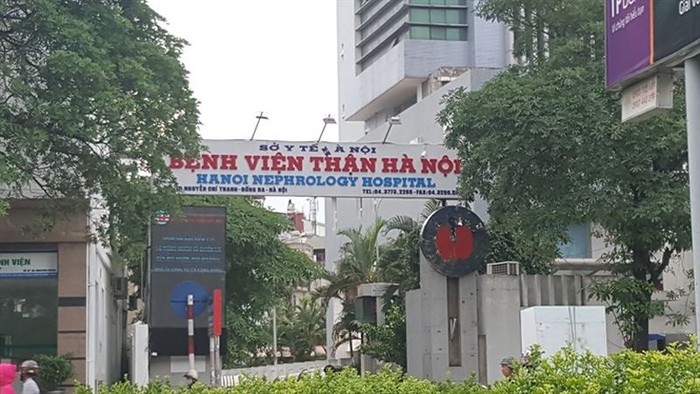 Bệnh viện Thận Hà Nội. (Ảnh: LC)