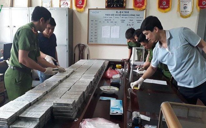 Tang vật vụ án ma túy lớn nhất tại Lào Cai (Ảnh: CAND)