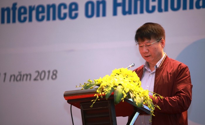 Thứ trưởng Trương Quốc Cường phát biểu tại Hội nghị. (Ảnh: LC)