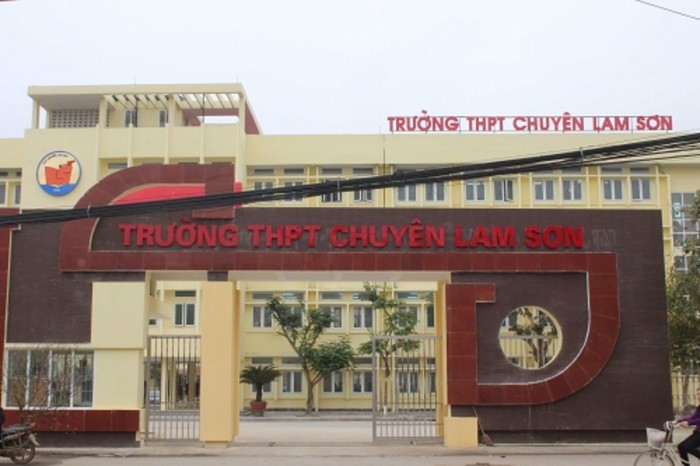 Trường Trung học phổ thông Chuyên Lam Sơn, Thành phố Thanh Hóa. (Ảnh: An Nguyên)