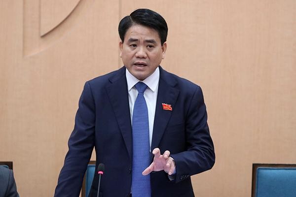 Ông Nguyễn Đức Chung - cựu Chủ tịch Ủy ban nhân dân Thành phố Hà Nội. Ảnh: Vietnamnet.
