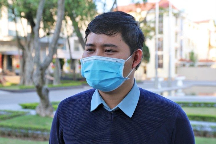Bác sĩ Vương Xuân Toàn (Khoa Hồi sức tích cực – Bệnh viện Bạch Mai) là một trong những bác sĩ trẻ nhất từng 2 lần chi viện cho điểm nóng Đà Nẵng – Hải Dương. Ảnh: Bộ Y tế