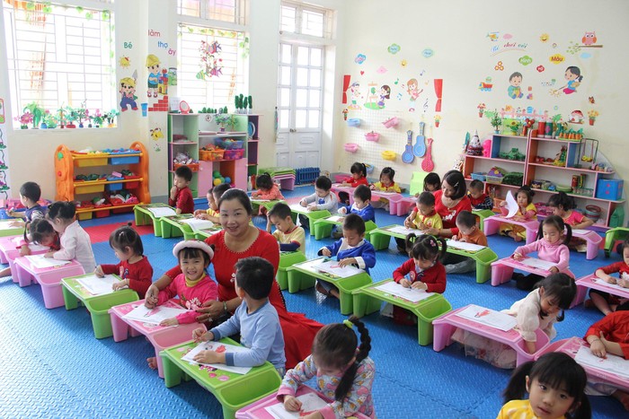 Chất lượng giáo dục mầm non ở tỉnh còn nhiều khó khăn như Sơn La được cải thiện.