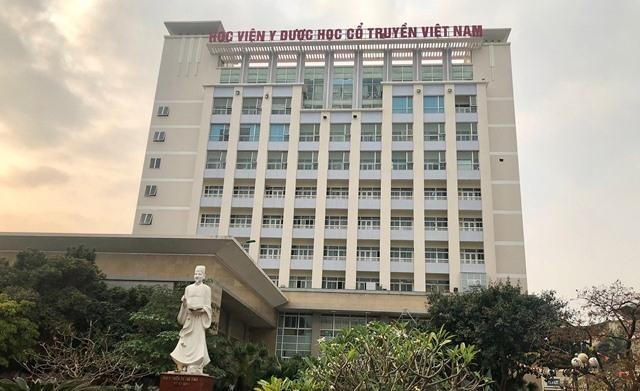 Học viện Y dược học cổ truyền Việt Nam. Ảnh: Vietnamnet