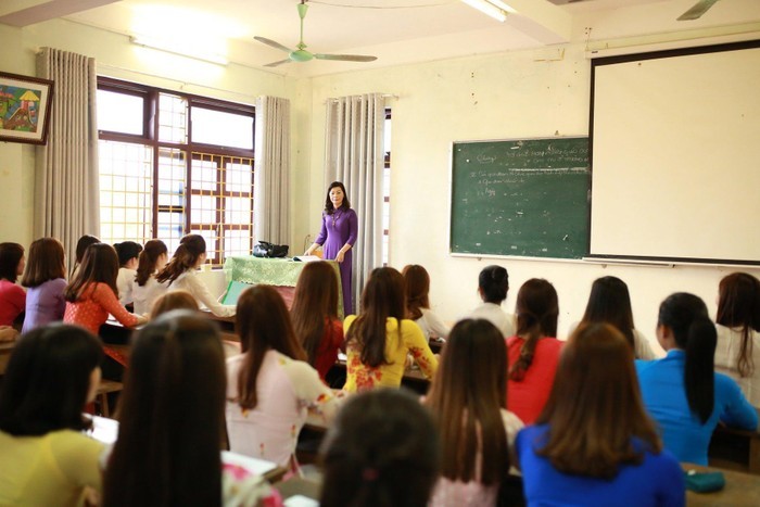 Quảng Trị mới chủ động được nguồn đào tạo giáo viên mầm non với trường Cao đẳng sư phạm Quảng Trị trên địa bàn. Ảnh: Trường Cao đẳng sư phạm Quảng Trị