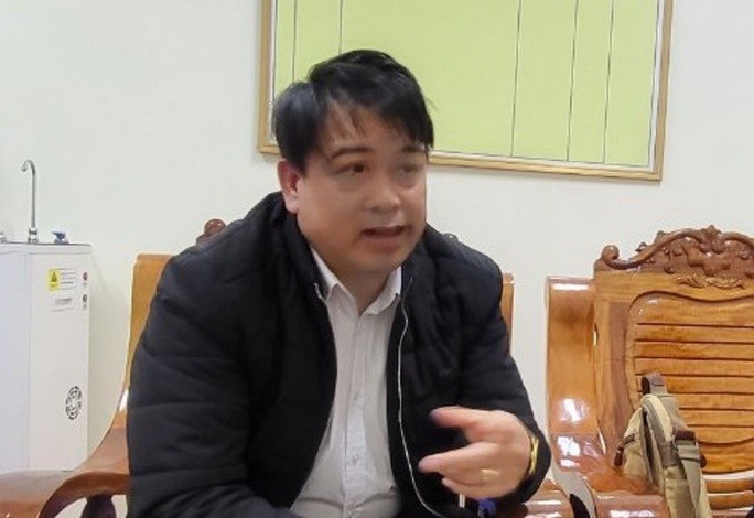 Ông Hà Tự Nhiên, Trưởng phòng Giáo dục và Đào tạo huyện Bá Thước. Ảnh: Trần Đại/nld.com.vn