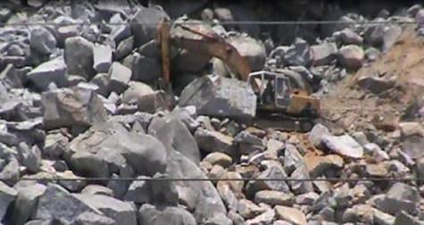 Tình trạng ô nhiễm môi trường ở các DN khai thác đá ở Vạn Ninh