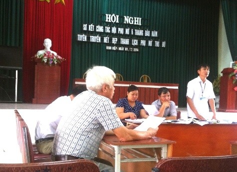 Ngày 03/7/2014, chính quyền huyện Gia Lâm và xã Ninh Hiệp mới mời các hộ dân để cung cấp các văn bản pháp lý về dự án.