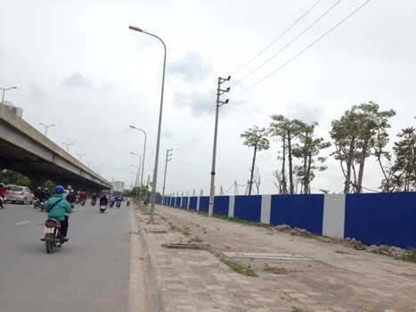 Dự án nằm bên cạnh vành đai 3 - đường Nguyễn Xiển được ví là vị trí &quot;đắc địa&quot; tại Hà Nội.