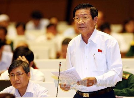 Ông Phạm Văn Gòn hiện đang là Đại biểu Quốc hội. Ảnh TTXVN