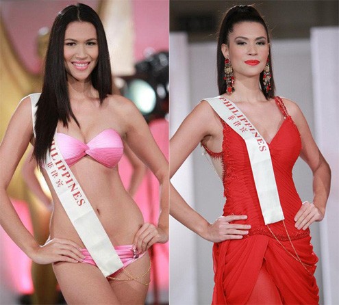 Hoa hậu Philippines - Á hậu 1 Miss World 2011. Ảnh: GB