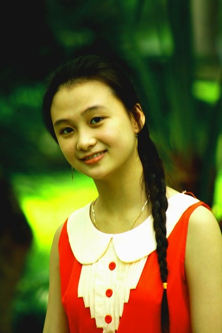 Phạm Hoài Thương, nữ sinh Cao đẳng Y tế Huế.