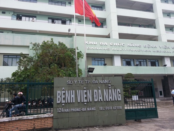 Bệnh viện Đà Nẵng - nơi ông Nguyễn Bá Thanh nằm điều trị. Ảnh Thùy Linh