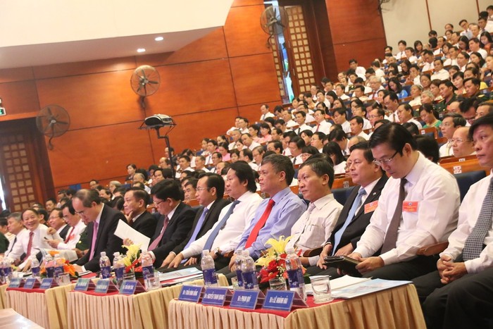 Các đại biểu tham dự đại hội. Ảnh Thùy Linh