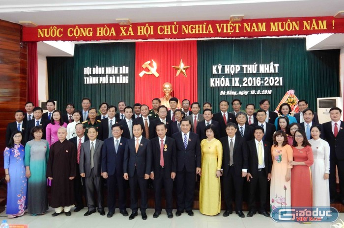 Các đại biểu HĐND TP Đà Nẵng nhiệm kỳ 2016-2021. Ảnh: Hoàng Tuấn