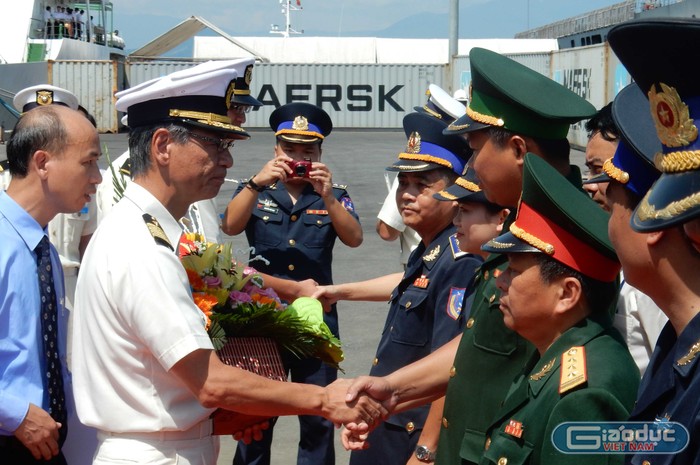 Cảnh sát biển Việt Nam mong tiếp tục hợp tác chặt chẽ với Lực lượng bảo vệ bờ biển Nhật Bản trong lĩnh vực thực thi pháp luật trên biển. Ảnh: Hoàng Tuấn
