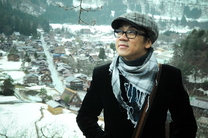 "So với những người hoạt động nghệ thuật cùng thời, tôi là người nghèo nhất" - NSƯT Thành Lộc. Ảnh: Nhạc sĩ Đức Trí (chụp tại Nhật)