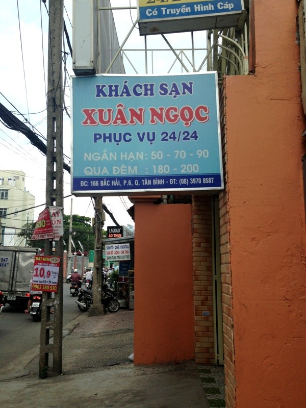 Khách sạn Xuân Ngọc.