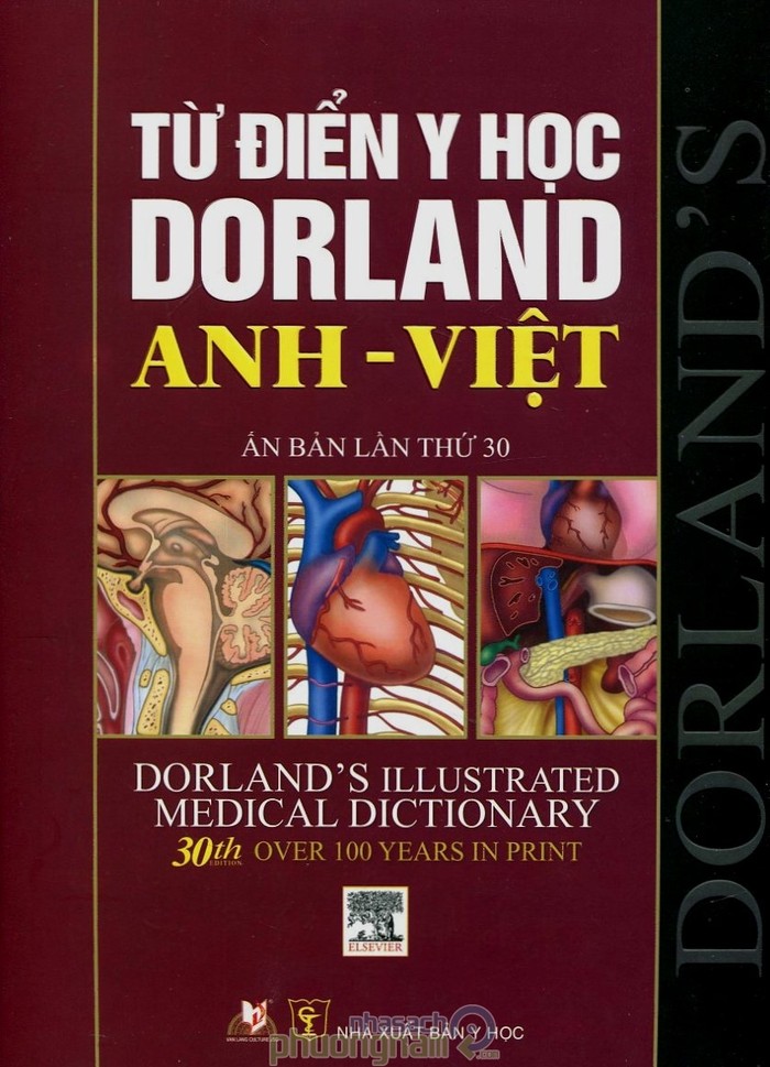 Bìa quyển từ điển y khoa Dorland.
