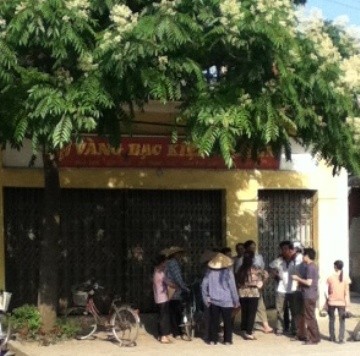 Tiệm vàng Kiệm Huyền, nơi xảy ra vụ án mạng (Ảnh: CTV)