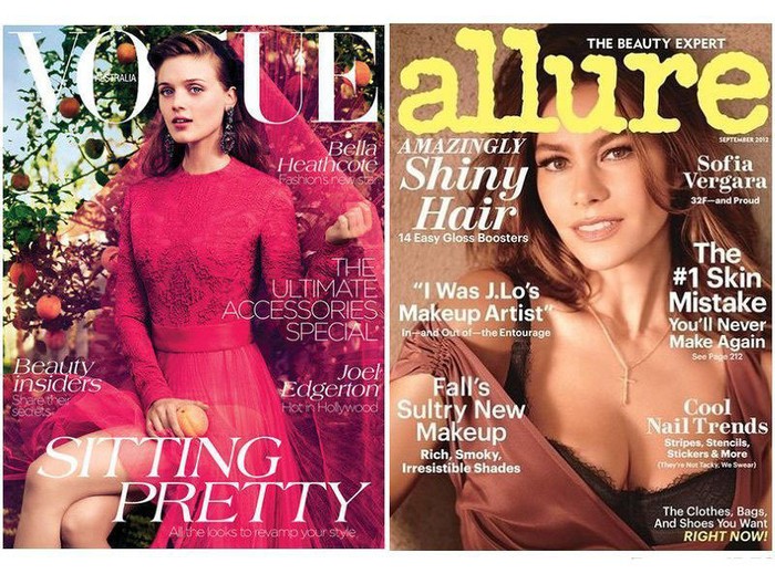 Bella Heathcote hóa thân thành cô dâu xinh đẹp trên Vogue của Australia, còn Sofia Vergara xinh đẹp, lôi cuốn trên Allure
