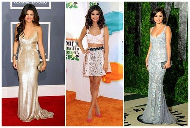 Hình ảnh trưởng thành thường thấy của Selena trên thảm đỏ...