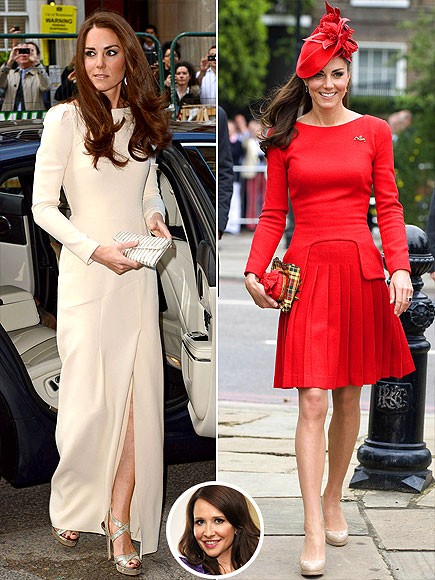Mang phong cách thời trang cổ điển, sang trọng và quý phái, công nương Anh Kate Middleton đứng ở vị trí thứ 2.