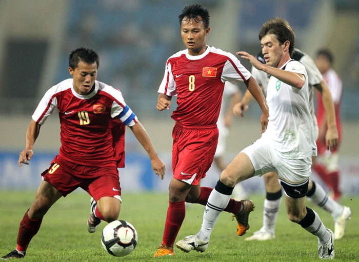 U23 Việt Nam gặp khó với lịch tập vào sáng sớm. Ảnh: Quang Minh