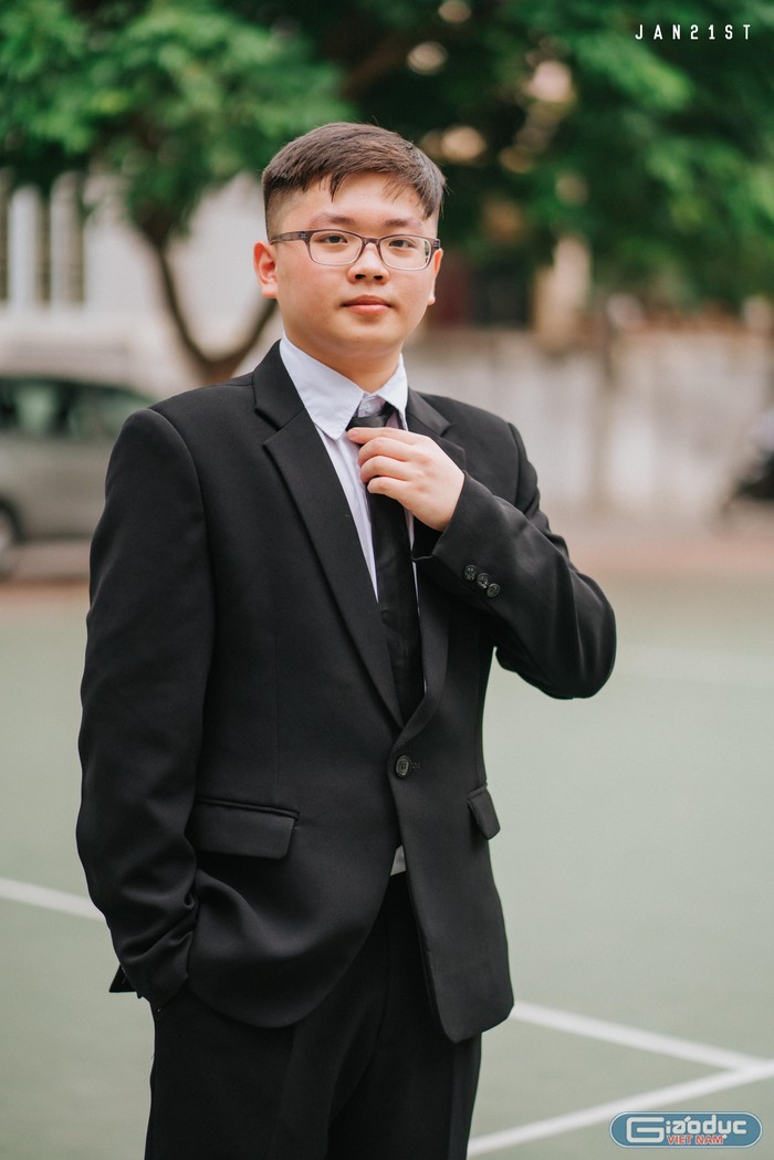 Hoàng dự định sẽ nhập học ngành Khoa học máy tính trường Đại học Bách khoa Hà Nội. Ảnh: NVCC