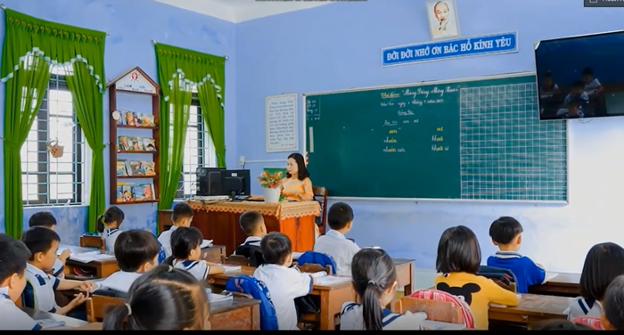 Trường Tiểu học số 2 Quảng Phú dự kiến bổ sung thêm 12 máy tính để phục vụ cho học sinh lớp 3 học môn Tin học. Ảnh: Trường Tiểu học số 2 Quảng Phú