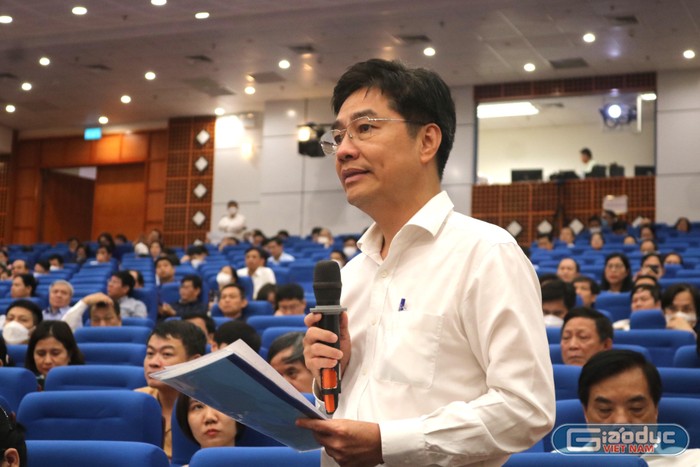 Giáo sư Trần Diệp Tuấn, Chủ tịch Hội đồng trường Trường Đại học Y - dược thành phố Hồ Chí Minh. Ảnh: Doãn Nhàn