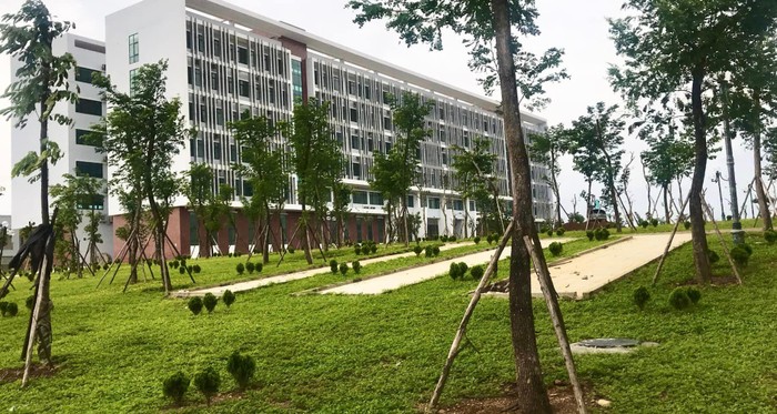 Cơ sở Đại học Quốc gia Hà Nội tại Hòa Lạc. Ảnh: VNU