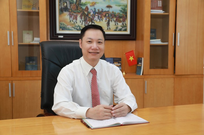 Giáo sư Nguyễn Tiến Thảo - Giám đốc Trung tâm Khảo thí, Đại học Quốc gia Hà Nội. Ảnh: NVCC