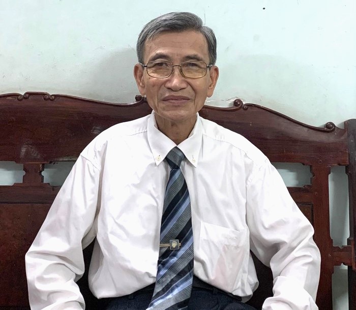 Thầy Nguyễn Văn Ngai - nguyên Phó Giám đốc Sở Giáo dục và Đào tạo thành phố Hồ Chí Minh. Ảnh: NVCC