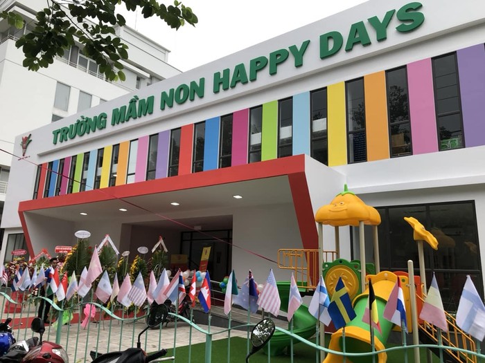 Trường Mầm non Quốc tế Happy Days - 1 trong 25 cơ sở giáo dục mầm non ngoài công lập tại Tây Ninh. Ảnh: Fanpage nhà trường