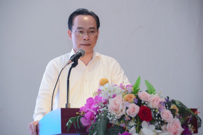 Thứ trưởng Bộ Giáo dục và Đào tạo Hoàng Minh Sơn phát biểu tại tọa đàm
