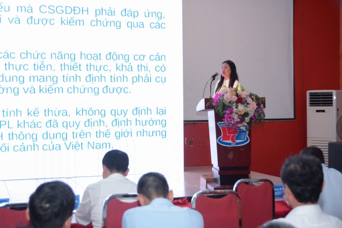 Tiến sĩ Nguyễn Thị Thu Thủy, Phó Vụ trưởng Vụ Giáo dục Đại học (Bộ Giáo dục và Đào tạo)