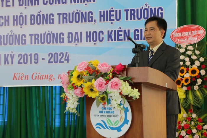 Tiến sĩ Nguyễn Tuấn Khanh - Chủ tịch Hội đồng trường Trường Đại học Kiên Giang. Ảnh: website nhà trường