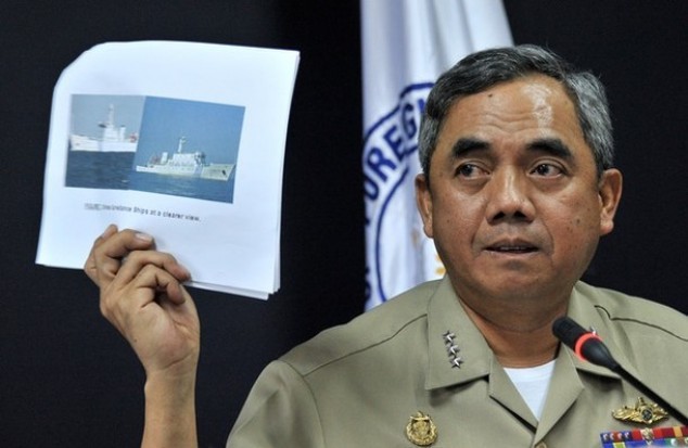 Tư lệnh Hải quân Philippines "tố" tàu Trung Quốc xâm phạm bãi Scarborough mà Manila khẳng định chủ quyền
