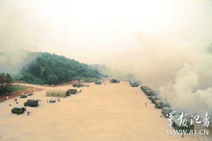 Học viên sĩ quan tuyển thẳng khóa đầu các trường quân sự Trung Quốc tập kết về Vũ Hán chuẩn bị kiểm tra cuối khóa huấn luyện tân binh