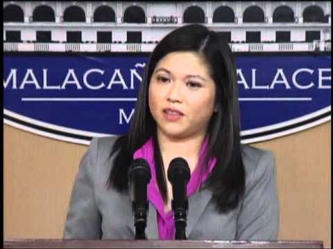 Phó phát ngôn viên Phủ Tổng thống Philippines Abigail Valte
