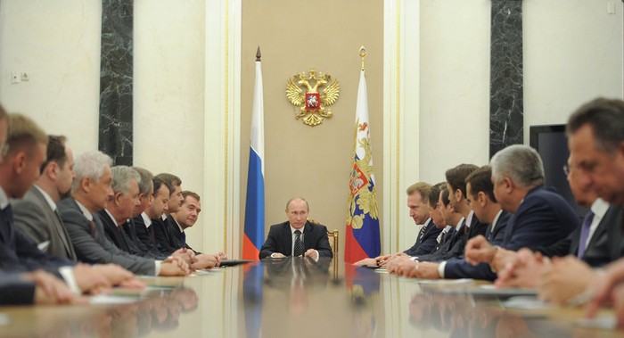 Tổng thống Putin chủ trì cuộc họp với Nội các mới
