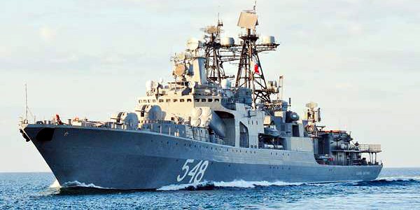 Khu trục hạm chống tàu ngầm Admiral Panteleyev của Nga đã ghé thăm Philippines tháng 2 năm nay